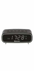 Radiobudík Roadstar, CLR-2310/BK, FM, 2 x alarm, LCD displej, 0,35 W RMS