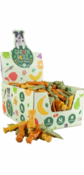 Duvo+ GARDEN BITES FRUITY TONYA ZUBNÍ PASTA S 7,8 cm 80 ks (balení obsahuje 80 ks x 3)