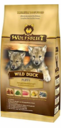 Wolfsblut Krmivo pro štěňata s divokou kachnou a kachnou 12,5 kg