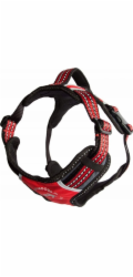 All For Dogs Sportovní postroj Red, velikost M, 60-100 cm