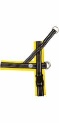 All For Dogs Norský postroj pro psy 70 žlutý vel. 83-95 cm
