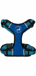 All For Dogs Sportovní postroj Blue, velikost S (45-80 cm)