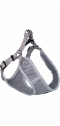 Nobby Postroj pro psy Mesh Reflect, šedý, velikost L (58-69 cm)