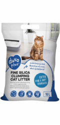 Duvo+ hrudkující silikonová stelivo pro kočky 6 kg 16 l