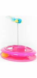 Duvo+ DUVO+ HRAČKA PRO KOČKY HAPPY HOOP RŮŽOVÁ 26 cm 1717042