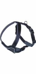 Nobby Postroj Comfort Preno černý, velikost M 45-50 cm