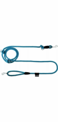 Chaba Nastavitelné lano CHABA LEASH ``M`` 10mm/2,6m MOŘSKÉ