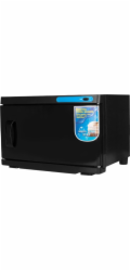 Activeshop Ohřívač ručníků s UV-C sterilizátorem 16L, černý