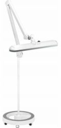 LED dílenská lampa Activeshop Elegante 801-tl s nastavitelným stojanem. intenzita a barva bílého světla