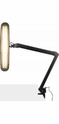 LED dílenská lampa Activeshop Elegante 801-tl s nastavitelným svěrákem. intenzita a barva černého světla