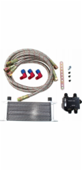 D1Spec D1Spec Sada chladiče oleje pro 15 řad + termostatický modul