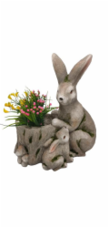 Dekorativní květináč pro zajíčky NFY2001-45, 40×26×45 cm