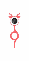 IMMAX NEO LITE SMART Security dětská chůvička, Baby Monitor, Wi-Fi 2,4GHz, 4MP, růžová, TUYA