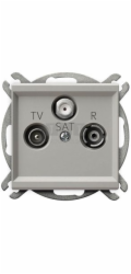Ospel RTV-SAT zásuvka Sonata GPA-RS/m/82 IP20 kašmír