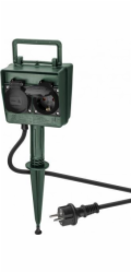 Goobay Zahradní zásuvka 4x230V IP44 55943