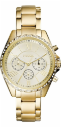 Fossil Dámské hodinky Modern Courier Chronograph BQ3378 + KRABIČKA