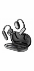 STATIK Bezdrátová sluchátka do uší Aktive Open Bluetooth Earbuds s vzdušným vedením zvuku (černá)