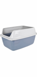 GEORPLAST Sonic XL kočičí toaleta, šedobílá (56 x 40 x 30,5 cm)