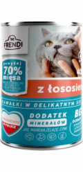 FRENDI with Salmon chunks in delicate sauce - mokré krmivo pro kočky - 400g