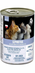 PETREPUBLIC Sprat Pieces in a delicate sauce - mokré krmivo pro kočky - 400g