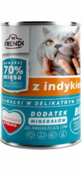 FRENDI with Turkey chunks in delicate sauce - mokré krmivo pro kočky - 400g