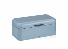 Chlebník Frisca kov, světlemodrá 42,5x22,5x17,5 cm KL-12841