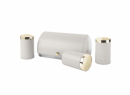 Chlebník a sada dóz na potraviny 4 ks Sahara Collection BH-6739