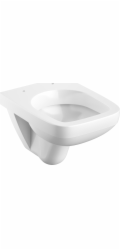 Geberit Selnova Compact Závěsná WC mísa, hluboké splachování, Š36 cm, V34 cm, T48 cm, krátká, geometrický tvar [16]