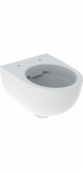 Geberit Selnova Compact Premium Závěsná WC mísa, hluboké splachování, Š 35,5 cm, V 33 cm, T 49 cm, krátká, skryté upevnění, bez okraje [6]