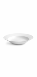 Talíř hluboký 23 cm Praktik bílý porcelán