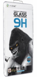 X-One Tvrzené sklo 3D Full Cover - pro Samsung Galaxy S25 (vhodné pro použití s pouzdrem) - funkční čtečka