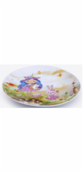 Talíř dětský mělký PRINCEZNA porcelán