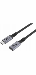 MicroConnect Kabel USB USB-C - USB-C 1 m černý (USB3.2CC1EX)