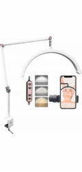 MichaelMarinelli Kosmetická LED lampa bez stínů na líčení nehtů a prodloužení řas / C180 / Bílá