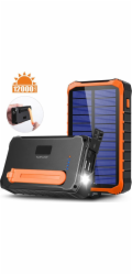 4smarts Solární powerbanka Propper 12000mAh šedá