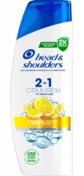 Head & Shoulders Šampon 2v1 Anti-Hairfall with Citrus 330ml