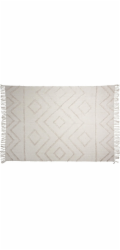 Home Styling Collection Koberec do ložnice Boho, všívaná bavlna, 120 x 180 cm