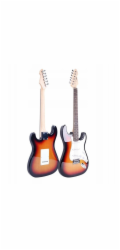 V-Tone Elektrická kytara EST 22 SB typu stratocas 4/4.