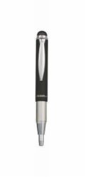 46619 Kuličkové pero "Telescopic Metal Stylus", modrá, 0,24 mm, teleskopické, kovové, grafitově šedé