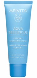 Apivita Aqua Beelicious Comfort Hydrating Cream bohatý hydratační krém na obličej 40ml