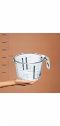 Odměrka Malea sklo 1l KL-10106