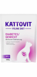 Kattovit Kattovit Diabetes 1250g suché krmivo