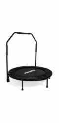 NoName Skládací fitness trampolína Virtufit s rukojetí 100 cm
