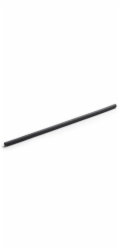 EURO STRAWS - Přírodní minerální brčko Cocktail 5x140mm, Charcoal Black, 250ks