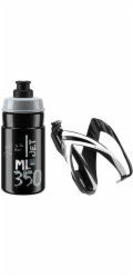 ELITE KIT CEO 24´ košík černý lesklý + láhev  JET černá/šedá, 350 ml
