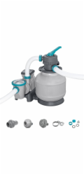 Bestway Pískové filtrační čerpadlo pro bazény 8327 l/h + konektory + hadice