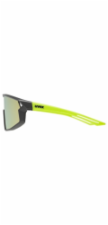 Sluneční brýle UVEX SKYRYSE JR. BLACK-YELLOW MATT/MIR.YELLOW
