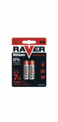 Lithiová baterie RAVER 2x AA