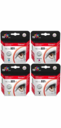 Multipack TB CMYK kompatibilní s Canon CLI-521