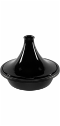 Le Creuset Tajine 31 cm schwarz